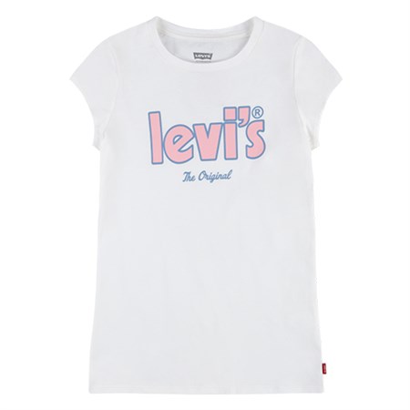 Levi\'s - LVG Poster Logo T-shirt SS, White Alyssum
