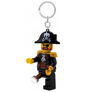 LEGO® - ICONIC Captain Brickbeard Nøglering Med LED Lys