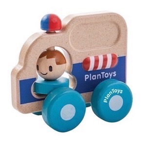 PlanToys - Ambulance i træ