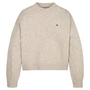 Tommy Hilfiger - Essential Soft Wool CNK Sweater, Merino Melange