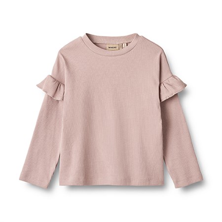 Wheat - T-Shirt Belinda LS, Dry Rose