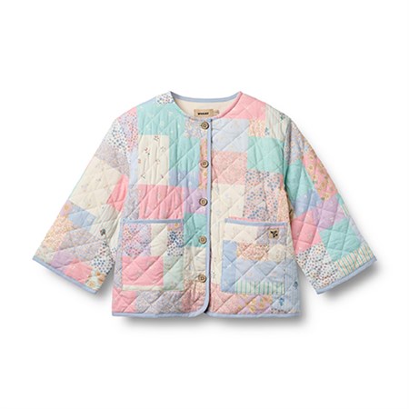 Wheat - Quilt Jacket Inaja, Patchwork Flowers