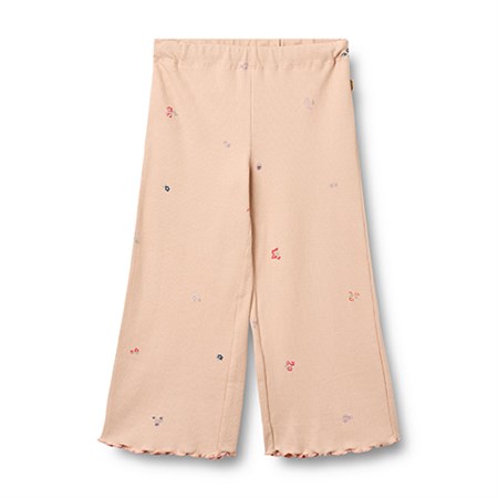 Wheat - Jersey Pants Ela, Rose Flowers 