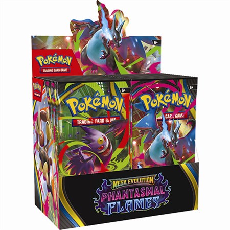 POKEMON - Poke Mega Evolution - Phantasmal Flames ME02 Booster - Display Med 36 Booster packs