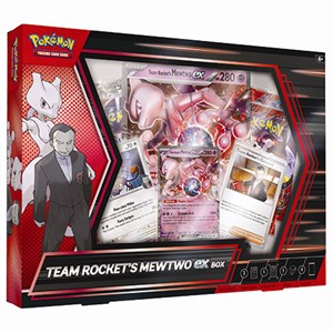 POKEMON -  Poke TEAM ROCKET'S MEWTWO EX BOX