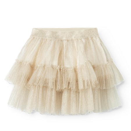 MarMar - Dancer Tutu Ballerina Glitter Skirt, Gold