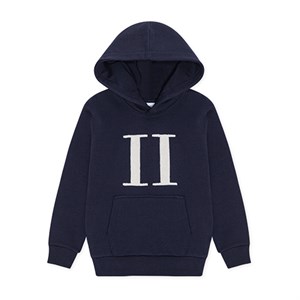 LES DEUX - Encore Bouclé Hoodie Kids, Dark Navy