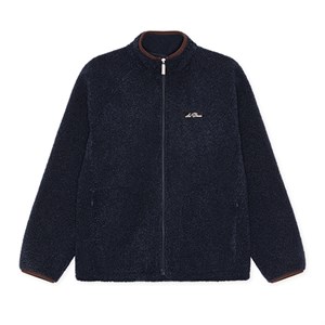 LES DEUX - Patch Teddy Jacket Kids, Dark Navy Blue