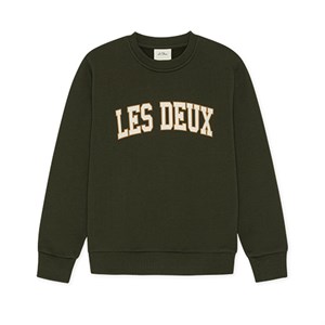 LES DEUX - College Sweatshirt Kids, Rosin Green