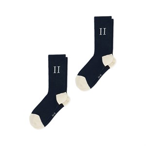 LES DEUX - Core Socks 2-pack Kids, Dark Navy Blue