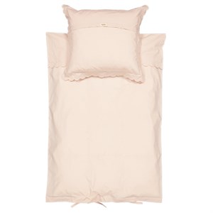 MarMar - Bed Linen Scallop Baby Sengetøj, Beige Rose