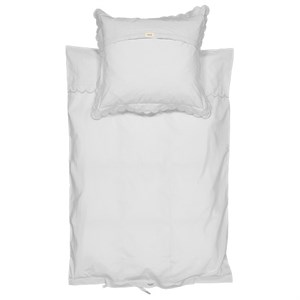 MarMar - Bed Linen Scallop Baby Sengetøj, Morning Dew