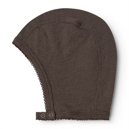 MarMar - Hoody, Wool Pointelle, Terre
