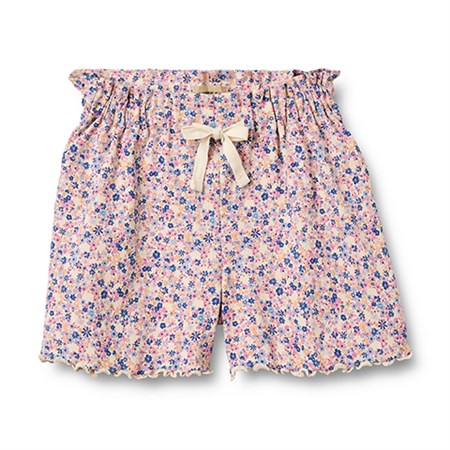 Wheat - Shorts Ina, Pink Blue Flowers