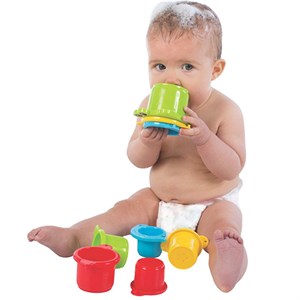 Playgro - Krokodille Stabelkopper