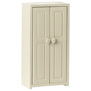 Maileg - Skab, Mus, Råhvid