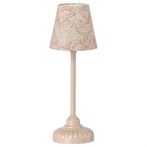Maileg -  Vintage Gulvlampe - Mus, Rosa