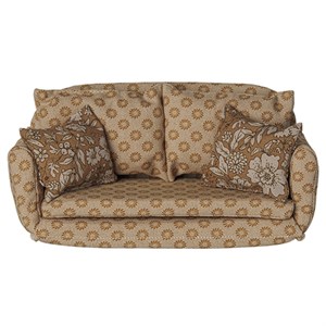 Maileg - Sovesofa, Mus, Stor - Okker
