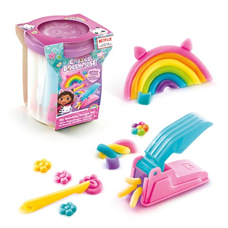 Gabby\'s Dollhouse - My Rainbow Dough Pot