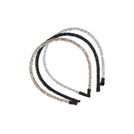 By Stær - Hilda Glimmer Hårbøjle - 3-pak - Mix 3