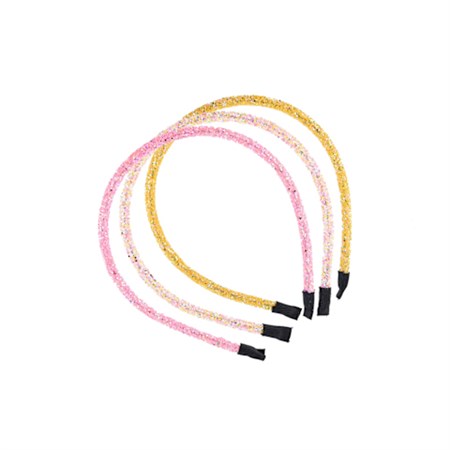 By Stær - Hilda Glimmer Hårbøjle - 3-pak - Mix 4