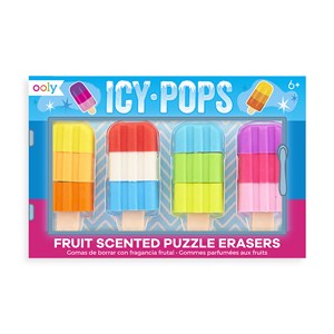 OOLY - Icy Pops Scented Puzzle Eraser
