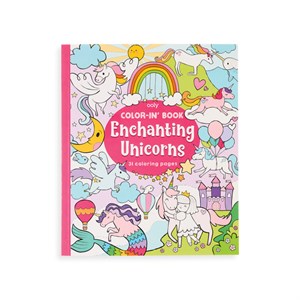 OOLY - Color-in' book / Malebog - Enchanting Unicorns
