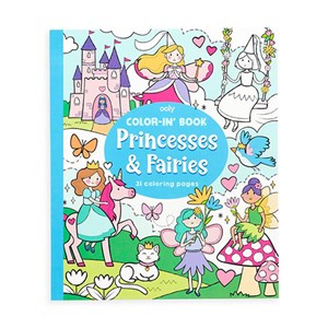 OOLY - Color-in' Book / Malebog - Princess & Fairies