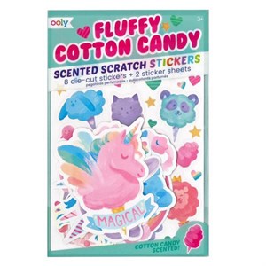 OOLY - Fluffy Cotton Candy - Scented Stickers