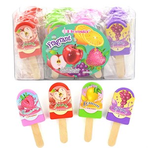 Bensia - Eraser Ice Cream W Scent, Vælg Mellem 4 Forskellige