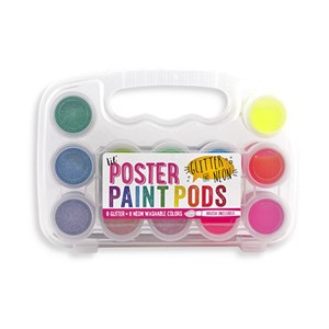 OOLY - Lil' Poster Paint Pods - Glitter & Neon