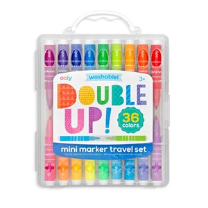 OOLY -- Double Up 2 In 1 Mini Markers, Sæt Med 36