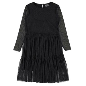 Name It - Ronora LS Midi Dress, Black