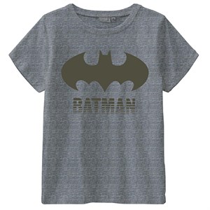 Name It - Batman Core T-shirt SS, Grey Melange