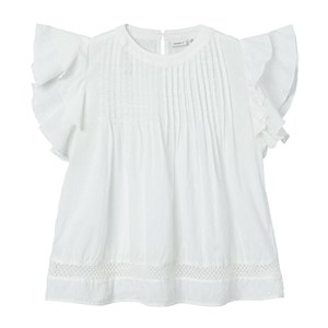 Name It - Faride Top Noos SS, Bright White