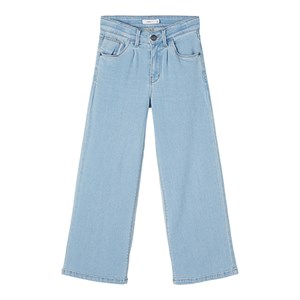 Name It - Bella Wide Jeans 1463-SP, Light Blue Denim