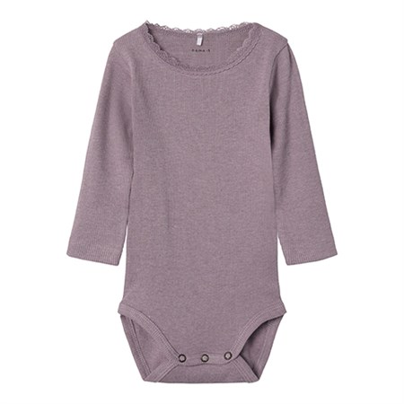 Name It - Kab Body Noos LS, Elderberry Melange