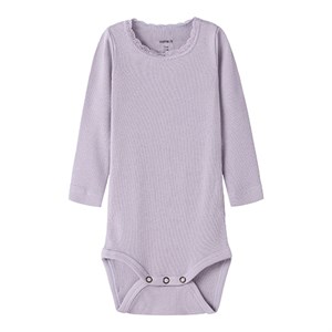 Name It - Kab Body Noos LS, Lavender Gray