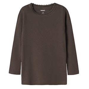 Name It - NMF KAB LS TOP NOOS, French Roast