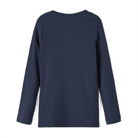 Name It - Kab T-shirt Noos LS, Dark Sapphire