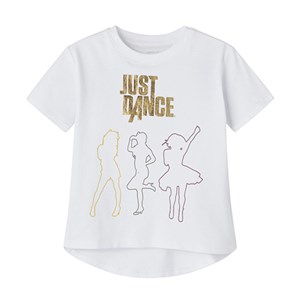 Name It  - Justdance Donna SS Loose Top, White