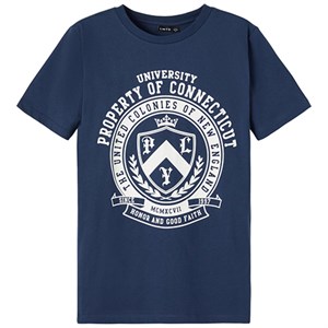 LMTD - Hemb T-shirt SS, Dress Blues