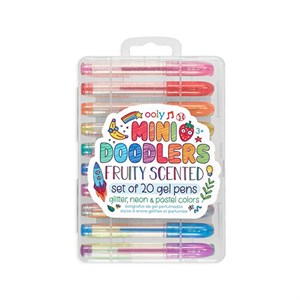 OOLY - Mini Doodlers, Fruity Scented Gel Pens, 20 stk.