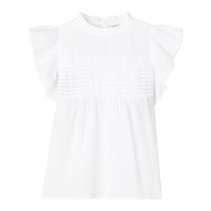 Name It - Julia T-shirt SS, White Alyssum