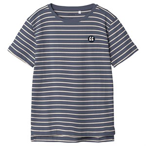 Name It - Voby T-shirt SS, Grisaille Stripes