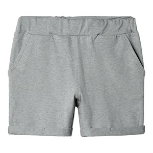 Name It - Viking Long Shorts, Grey Melange