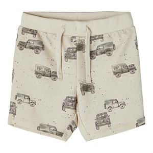 Name It - Jepa Sweat Long Shorts, Peyote Melange