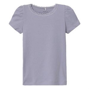 Name It - Kab T-shirt Noos SS, Heirloom Lilac Melange