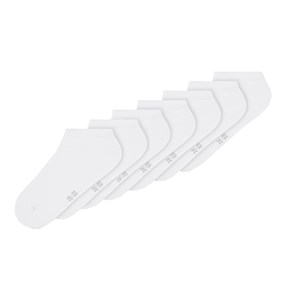 Name It - 7-Par Ankel Strømper Solid Noos, Bright White