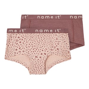 Name It - Hipster 2-pak, Rose Taupe Leo